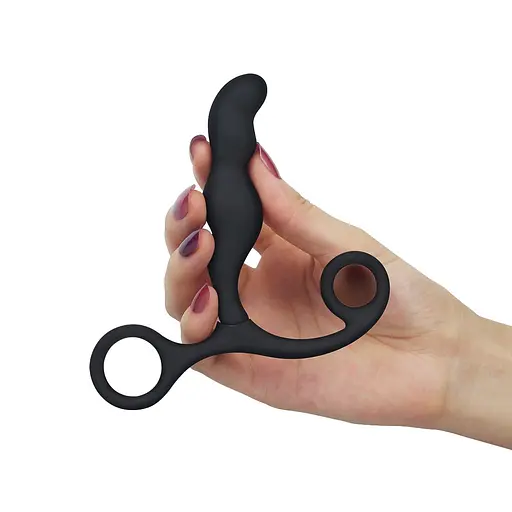 Стимулятор простати LoveToy Ultimate Silicone P Spot Teaser, 11 см чорний - фото 6