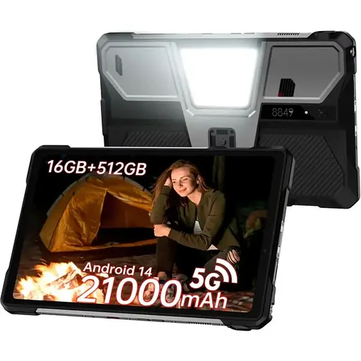 Планшет Unihertz 8849 Tank Pad 16/512 Black - фото 2