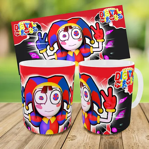 Набор:детская сумка-бананка+кружка Цифровой Цирк «Amazing Digital Circus» 32х15см,бананка для мальчика через плечо (01004) - фото 3