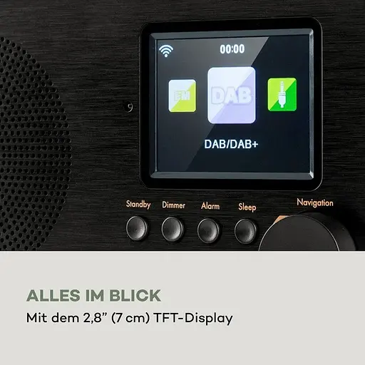 Интернет-радио Auna Silver Star Mini Two DAB+/FM Bluetooth (10038347) - фото 5