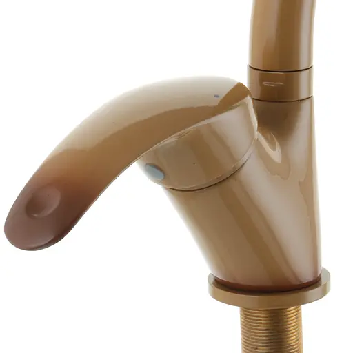 Смеситель для кухни Haiba Mars 777 коричневый HB0272 Коричневый - фото 3