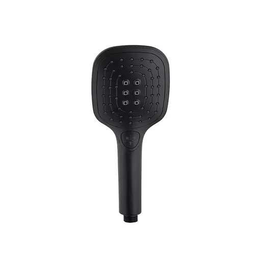 Ручний душ Kroner KRP Edelstahl Kubus - SCH700, Чорний матовий - фото 3