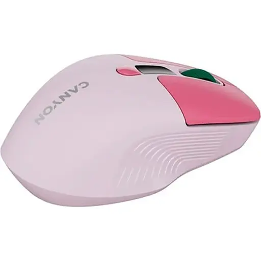 Миша Canyon MW-26 LCD Silent Dual Mode Wireless Pink (CNS-CMSW26P) - фото 6