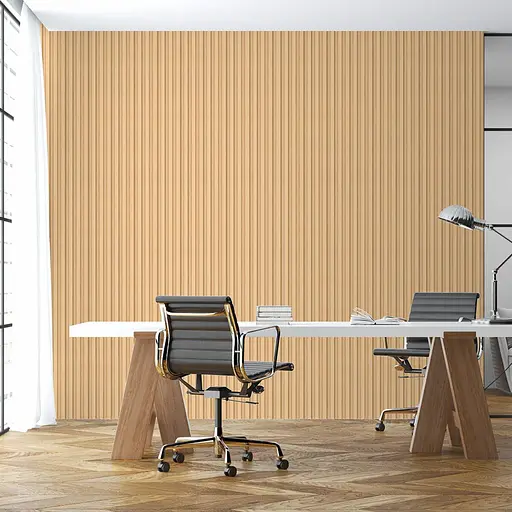 Рейка декоративна Wall Sticker WPC для стін 3000х160х23 мм Світле дерево SW-00002572- - фото 7