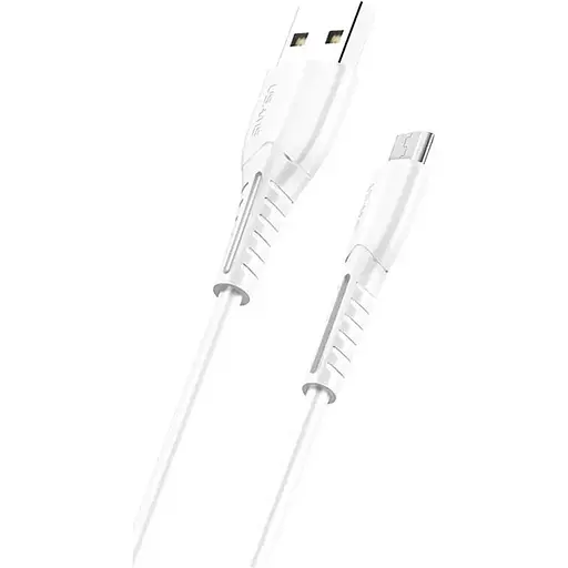 Кабель Usams MicroUSB U35 2A 1m (White) [62504]