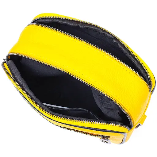 Жіноча шкіряна сумка Vintage 21х16х8 см sum0022714 - фото 4