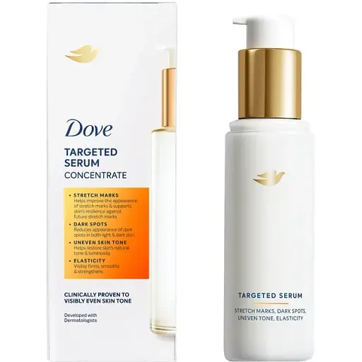 Концентрована сироватка 4 в 1 для тіла Dove для рівного сяючого тону шкіри 100 мл - фото 2