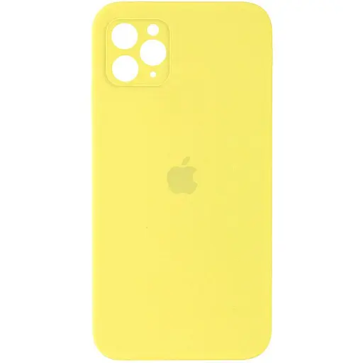 Чохол Epik Silicone Case Square Full Camera Protective AA для Apple iPhone 11 Pro 5.8 Жовтий/Yellow