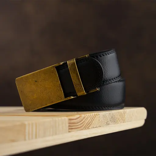 Ремінь шкіряний Vintage чоловічий 115х3 см acs0014914 - фото 4