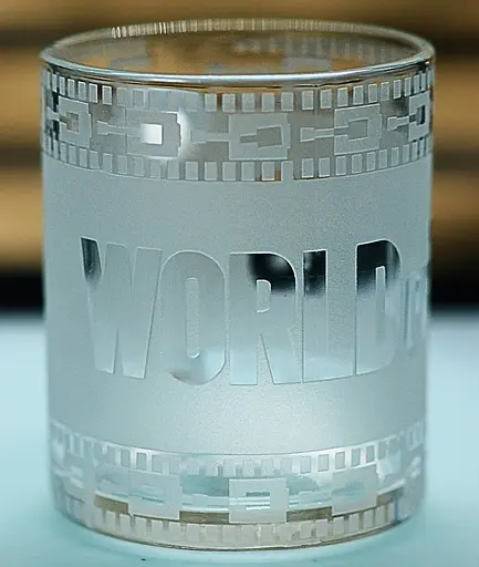 Скляна чашка для чаю  320 мл з гравіюванням Ворлд оф Танкс World of Tanks подарунок для танкіста WOT - фото 1