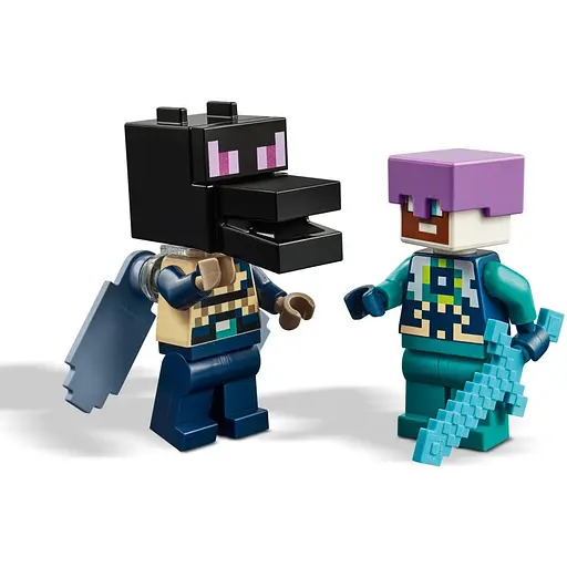 Конструктор LEGO Minecraft Дракон Енду і Корабель Краю 657 деталей (21264) - фото 5