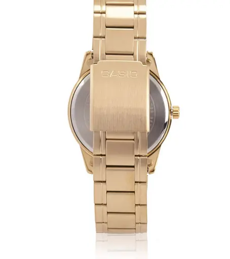Наручні годинники чоловічі позолочені кварцові японські оригінал Casio MTP-V001G-9BUDF (модуль №5361) - фото 8