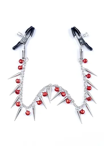 Затискачі для сосків Fetish B-Series Exclusive Nipple Clamps No.3 (сріблястий) - фото 5