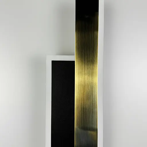 Праве бра у чорно-латунному корпусі 60 см Арт. WJ 012/2 BK+AB RIGHT Line F - фото 6