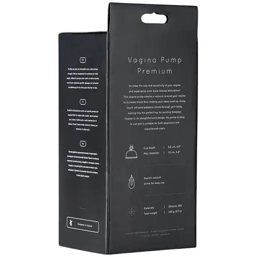 Автоматична вакуумна помпа для вульви Saiz Vagina Pump Premium - фото 3