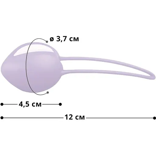 Вагінальна кулька Fun Factory Smartball UNO - фото 2