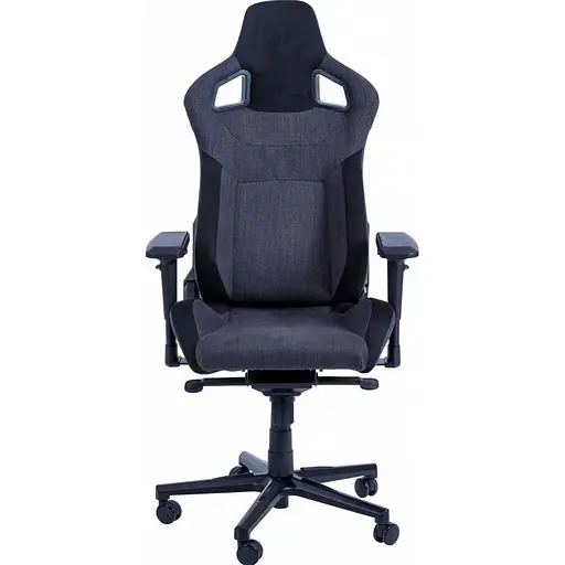 Геймерське крісло GT Racer X-8005 Dark Gray/Black Suede [147949]