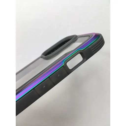 Оригинальный противоударный чехол X-Doria Raptic Shield Pro iPhone 13 Pro (6.1") Blue прозрачный - фото 10