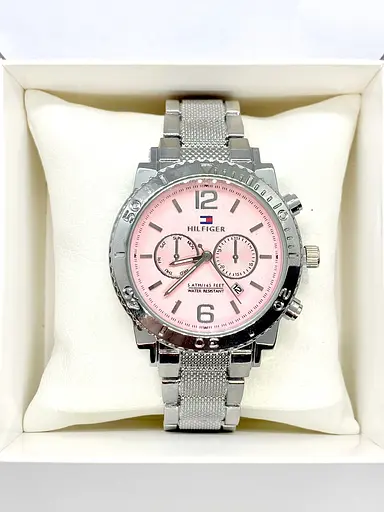 Наручний годинник жіночий Clockhouse Hilfiger Сріблястий (IBW901SP) - фото 6