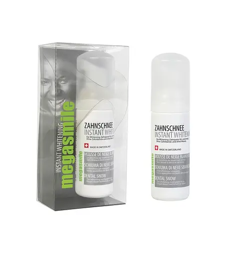 Зубна пінка Стоматологічний сніг Megasmile 50 мл - фото 2