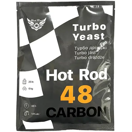 Турбо дріжджі Hot Rod Distiller 48 Carbon на 25 л 175 г