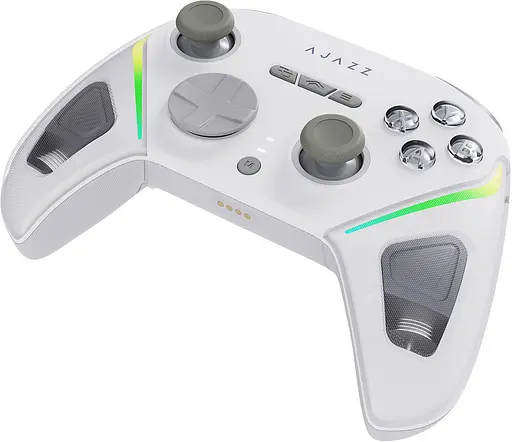 Бездротовий геймпад Ajazz GP100 RGB білий (GP100-W) - фото 5