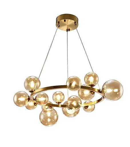 Люстра Romin HXD8092-15 gold (золото) - фото 1