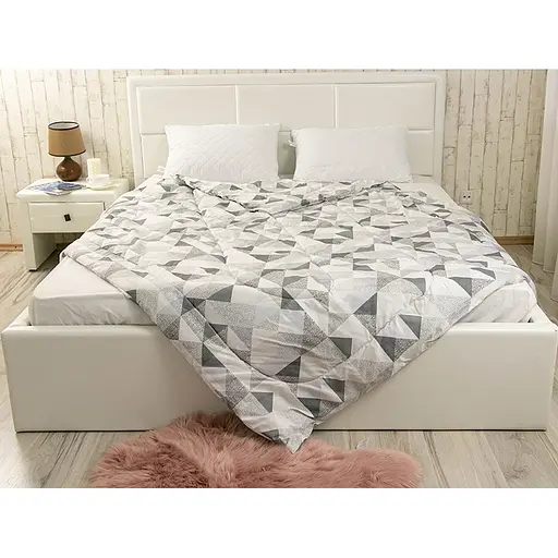 Набор одеяло и 2 подушки Абстракция плюс серый (925.53Абстракция плюс) - фото 5