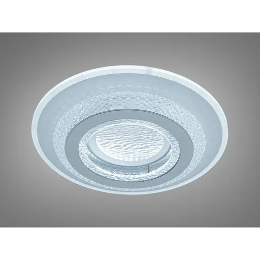 Світлодіодний стельовий світильник Romin сірий 34 Вт CCT - фото 1