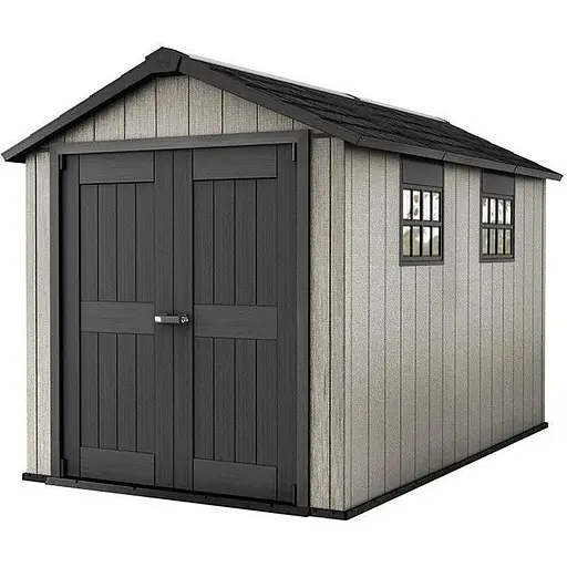 Садовый пластиковый домик Keter OAKLAND 7511 - фото 1