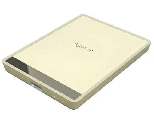 Портативний SSD Apacer AS724 1TB USB 3.2 Gen.2 Type-C Read/Write 500MB/s Cream - фото 2