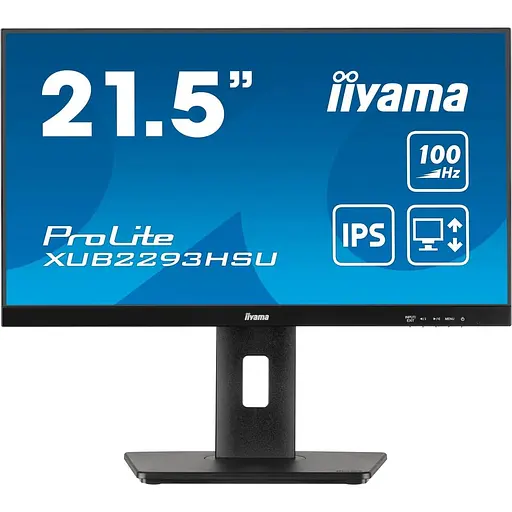 Монитор 21.5" Iiyama XUB2293HSU-B7 FHD IPS 100Hz (XUB2293HSU-B7) - фото 1