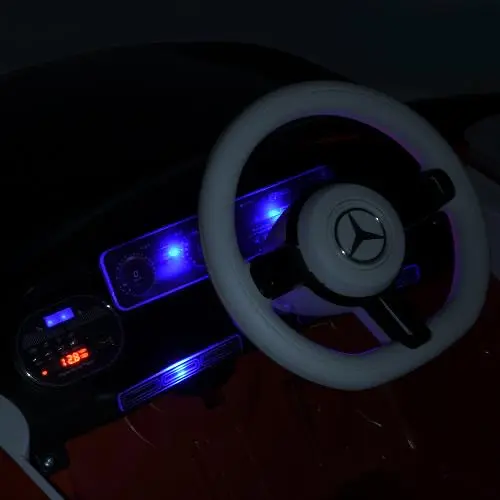 Електромобіль дитячий Bambi M 5107EBLR-3 Mercedes-Benz зі світлом та MP3 на радіокеруванні - фото 2