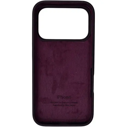 Чохол Silicone Case для Apple iPhone 17 Pro Max Berry Purple AA [145092] - фото 2
