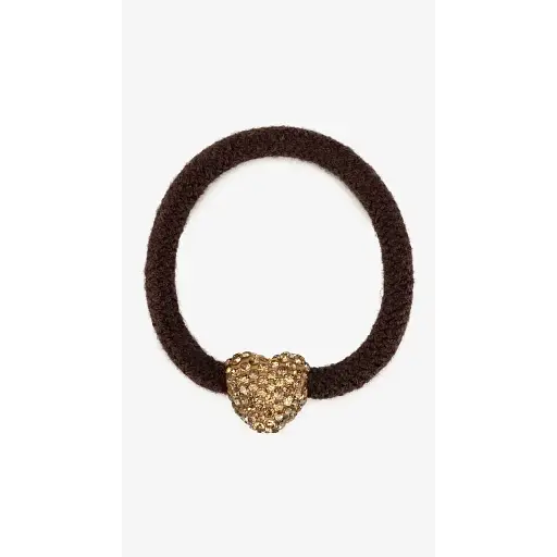 Резинка для волос детская R 38-47 Шоколадный - фото 1