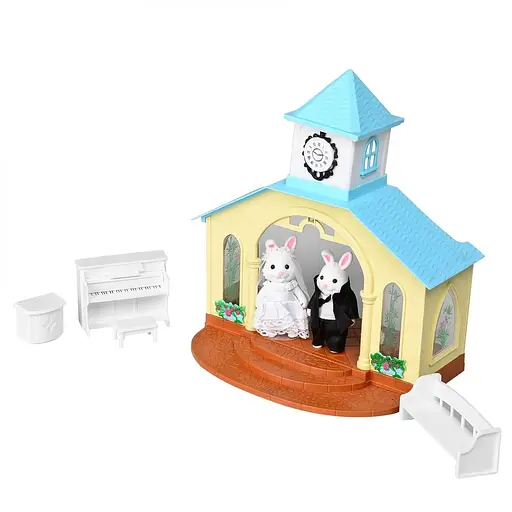 Ігровий набір будиночок лісовий з меблями і фігурками IF260