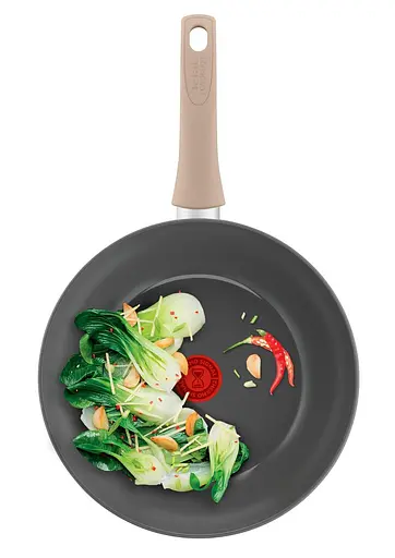 Керамическая сковорода ВОК Tefal Renewal 28 см C4301913 с керамическим антипригарным покрытием - фото 5