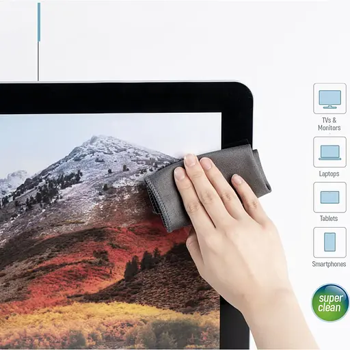 Набор для чистки экранов ColorWay CW-5500 Спрей 550мл + 2 микрофибры [131293] - фото 6