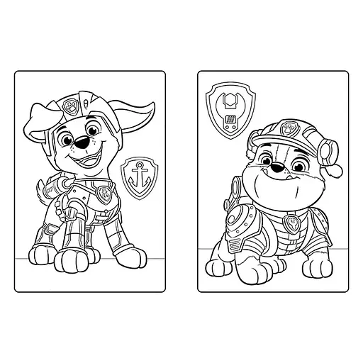 Цветные приключения Щенячий Патруль Скай 237004 с наклейками - фото 3