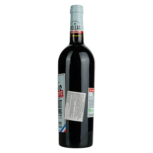 Вино Vellas Sans Sulfite Syrah Grenache Bio 2022 Vin de France, червоне, сухе, 0,75 л - фото 3