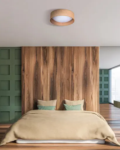 Світильник стельовий Goldlux 334213 Tuluza LED 1x24W 4000K 2600Lm IP20 бежевий - фото 2