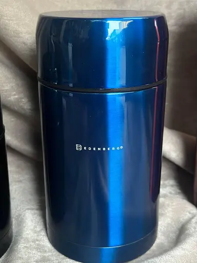 Компактний термос харчовий Edenberg EB-3509 на 800 мл Синій - фото 2