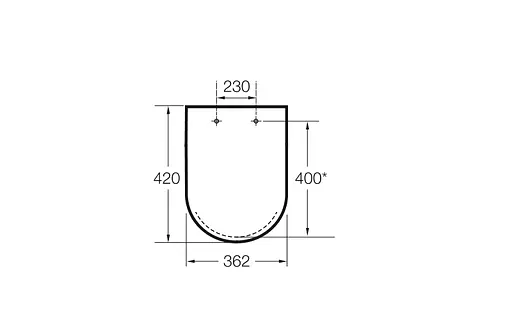 Сидение для унитаза Roca Meridian-New A8012A2004, Белый - фото 2