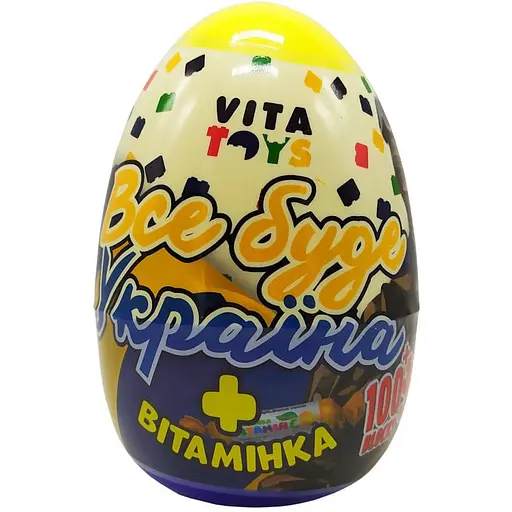 Конструктор у яйці Все буде Україна Vita Toys VTK 0090 100 деталей - фото 1