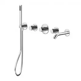 Термостат для душу/ванни Paffoni Modular Box chrome MDE001CR+MDBOX001, Хром - фото 3