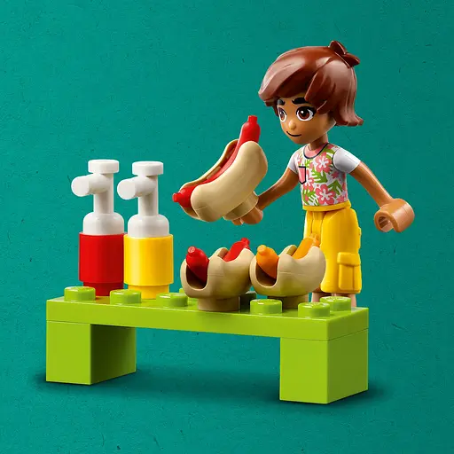 Конструктор LEGO Friends Грузовик с гот-догами 100 деталей (42633) - фото 5