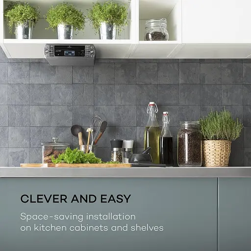 Радио кухонное Auna KR-400 CD (10031880) Серый - фото 9