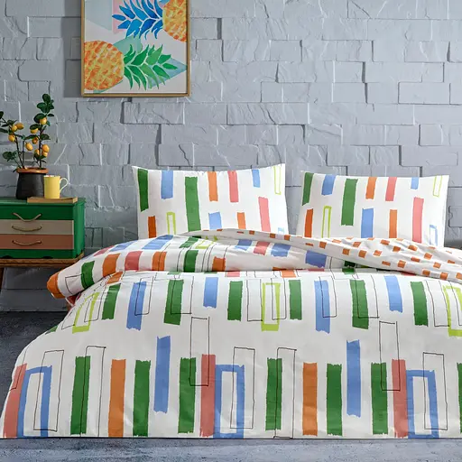 Постельное белье Legrand Yesil Ранфорс / простыня на резинке Tac pbe0051628 - фото 1