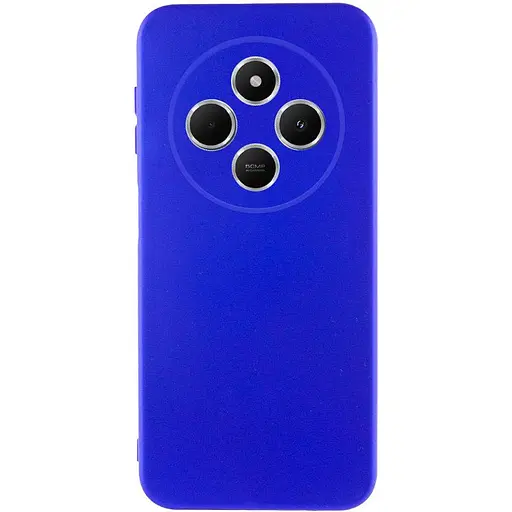 Чохол Getman TPU Liquid Silk Full Camera для Xiaomi Redmi 14C/Poco C75 Синій/Iris