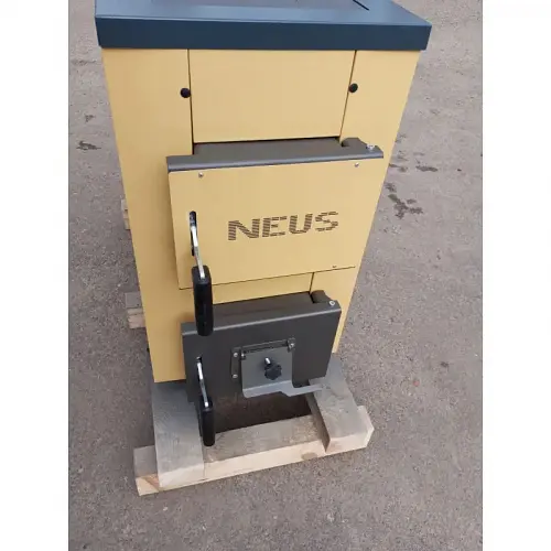 Твердопаливний котел Neus с плитой Heat-Mix 20 кВт - фото 8
